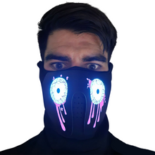 Load image into Gallery viewer, Bloodshot LED Sound Reactive Mask