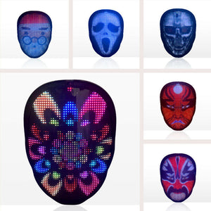 Cybernetic LED Face Mask