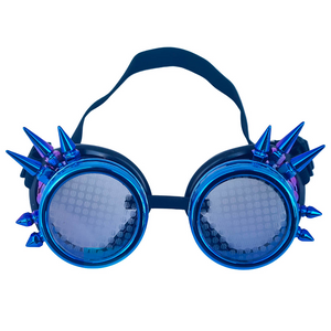 Galaxy Steampunk Spiral Diffraction Goggles