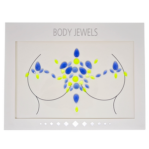 Glow In The Dark Goddess Face & Body Gem Set