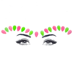 Glow In The Dark Tiara Face Gems