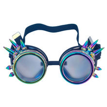 Load image into Gallery viewer, Psychedelic Steampunk Ultimate Diffraction Goggles