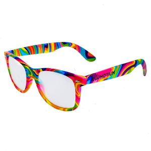 Kandi Swirl Wayfarer Ultimate Diffraction Glasses