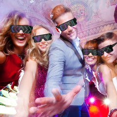 Sonic LED Glasses