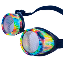 Load image into Gallery viewer, Kandi Swirl Spiral Diffraction Goggles