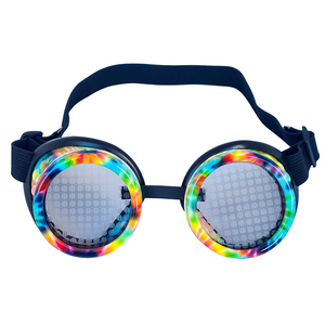 Kandi Swirl Spiral Diffraction Goggles