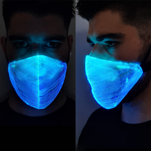 Load image into Gallery viewer, White Optic Fibre LED Mask